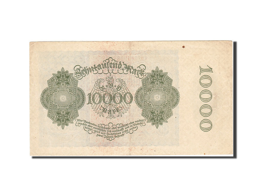 Biljet, Duitsland, 10,000 Mark, 1922-1923, 1922-01-19, KM:72, TTB+