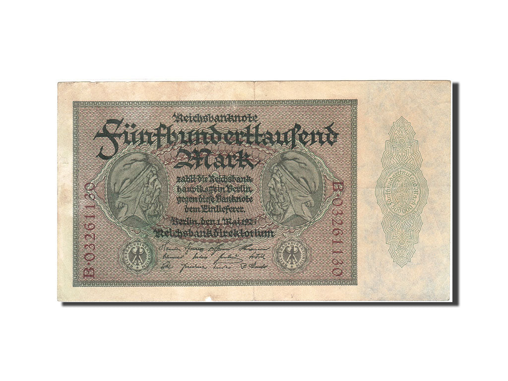Banknote, Germany, 500,000 Mark, 1923, 1923-05-01, KM:88a, EF(40-45)