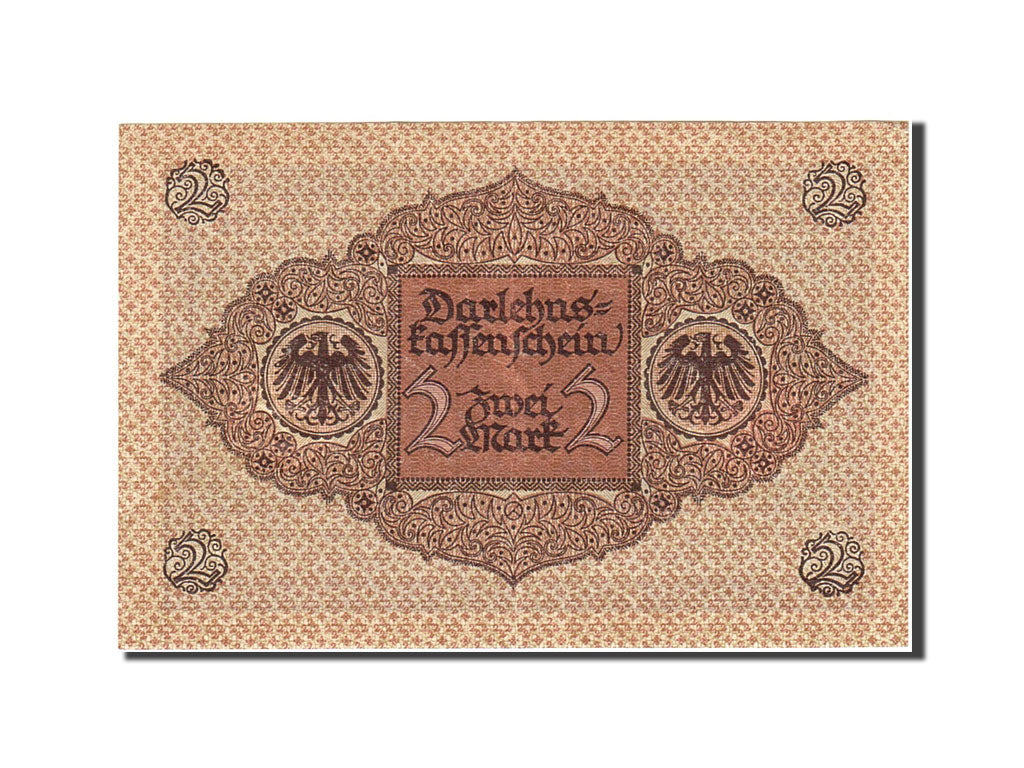 Banknote, Germany, 2 Mark, 1920, 1920-03-01, KM:60, UNC(60-62)
