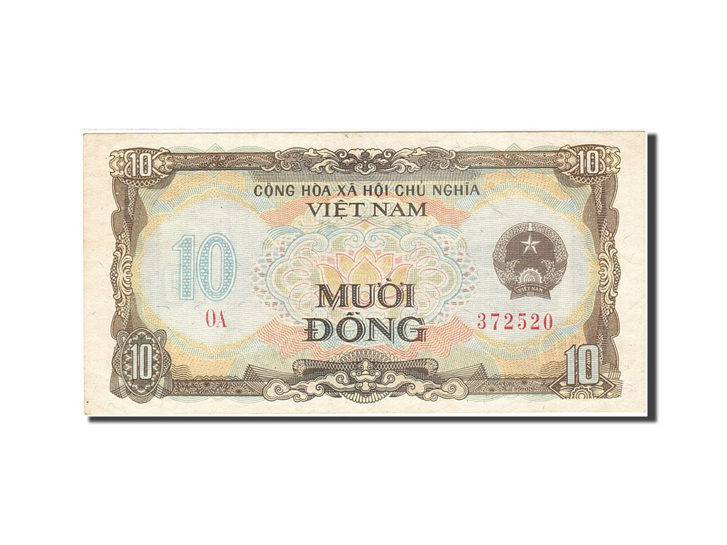 Banconote, Vietnam, 10 D<ox>ng, 1980, KM:86a, 1980, SPL-