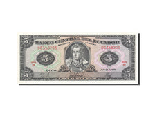 Banknot, Ekwador, 5 Sucres, 1957-1971, 1979-07-25, KM:113c, UNC(63)