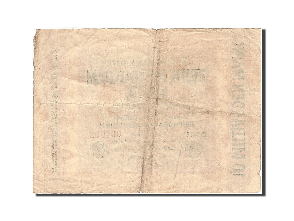 Biljet, Duitsland, 10 Milliarden Mark, 1923, 1923-10-01, KM:117b, TB
