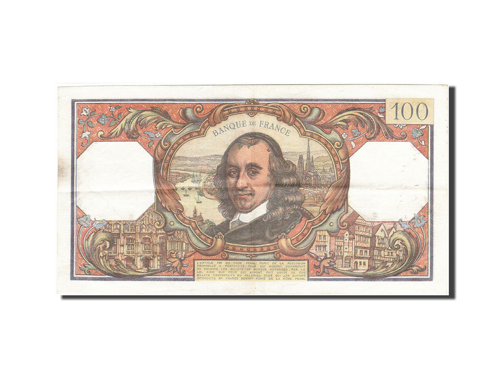 Banconote, Francia, 100 Francs, 1964, 1969-01-02, BB, Fayette:65.25, KM:149c