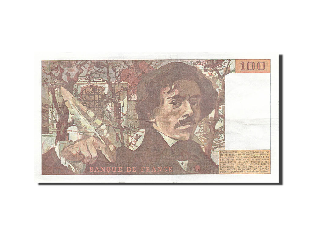 Banknote, France, 100 Francs, 1978, 1981, EF(40-45), Fayette:69.5, KM:154b