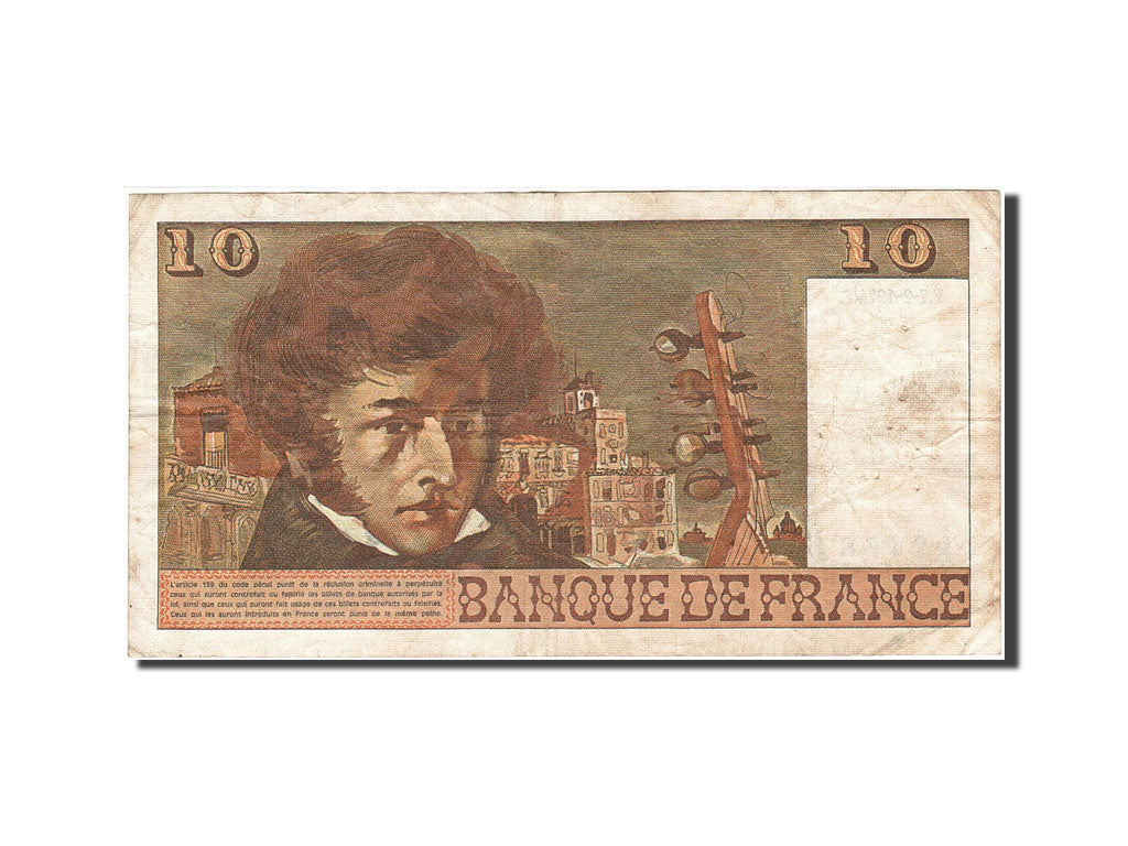 Biljet, Frankrijk, 10 Francs, 1972, 1974-02-07, B+, Fayette:63.3, KM:150a