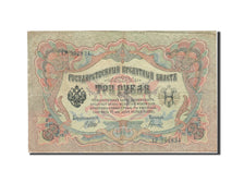 Banknote, Russia, 3 Rubles, 1905-1912, 1905, KM:9a, VF(20-25)