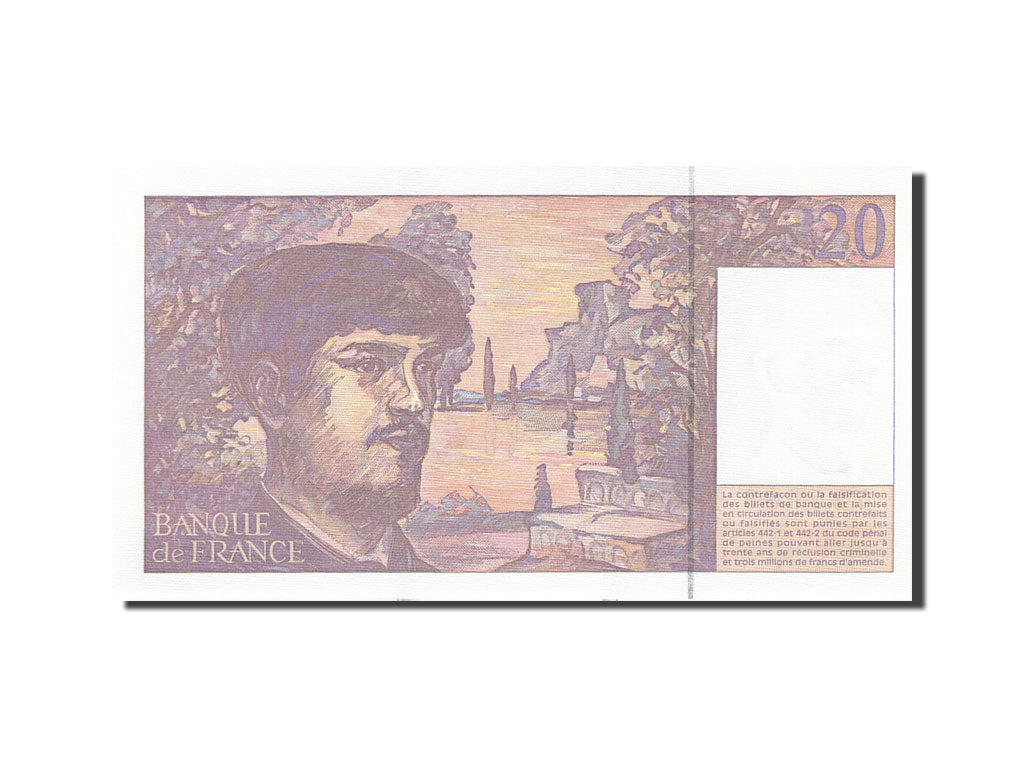 Billete, Francia, 20 Francs, 1980, 1997, SC, Fayette:66 ter.2, KM:151i