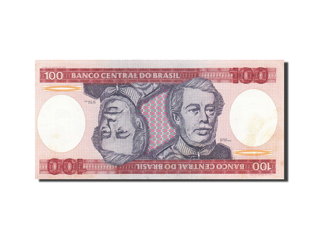 Banknote, Brazil, 100 Cruzeiros, 1981-1985, 1984, KM:198b, AU(55-58)