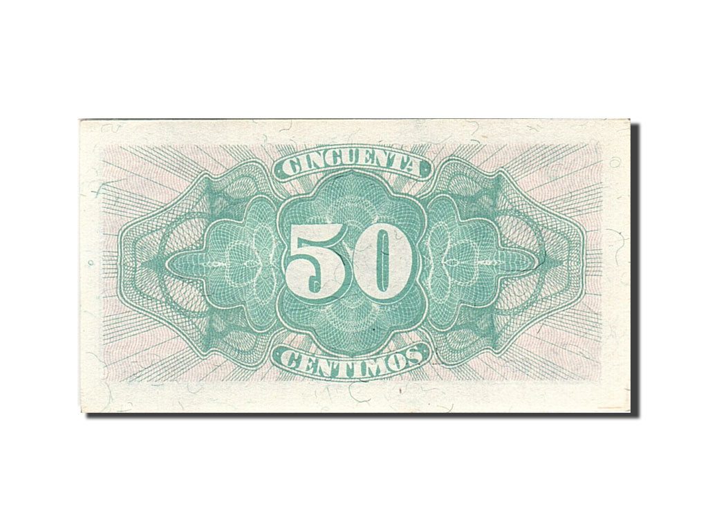 Banknote, Spain, 50 Centimos, 1937-1938, 1937, KM:93, UNC(63)