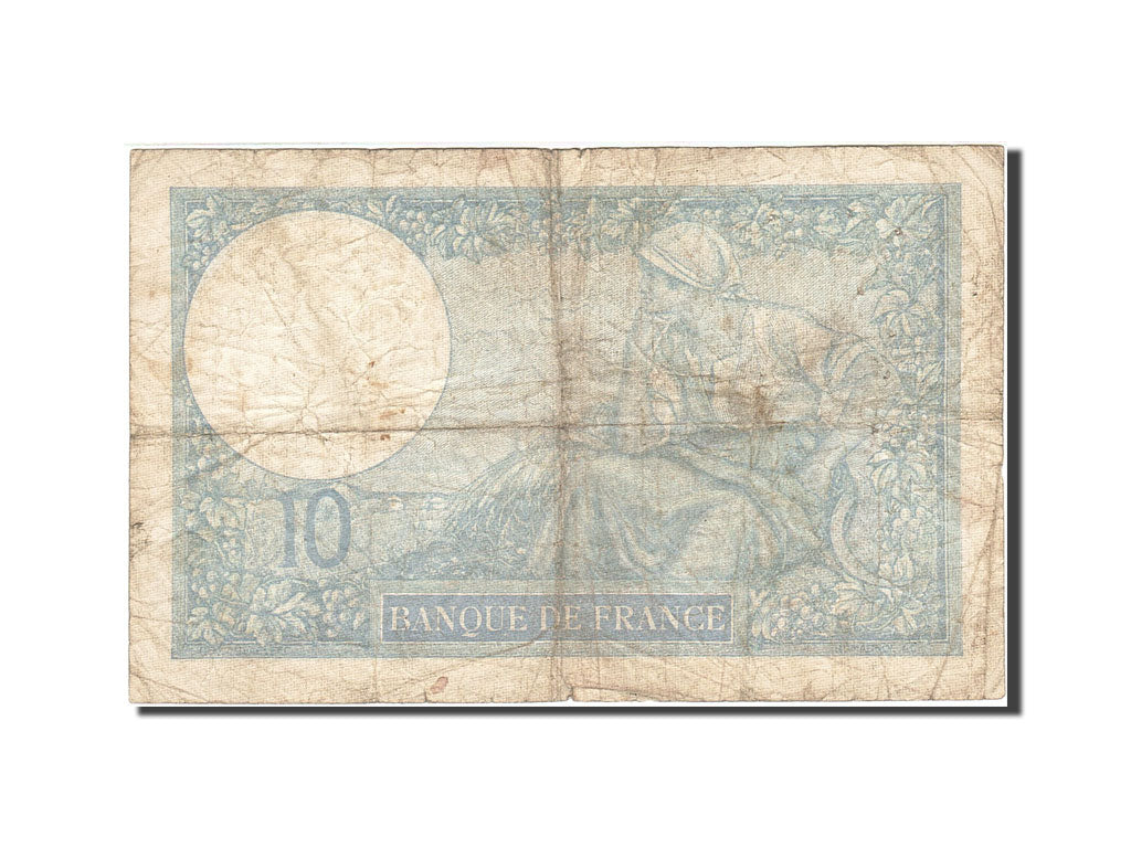 Banknot, Francja, 10 Francs, 1915, 1939-09-28, VF(20-25), Fayette:7.9, KM:84