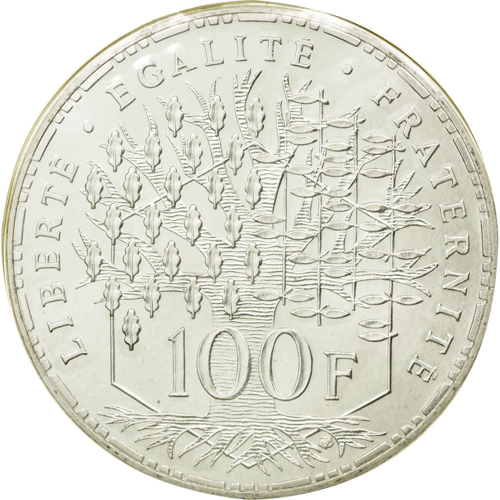 Monnaie, France, Panthéon, 100 Francs, 1985, Paris, FDC, Argent, KM:951.1