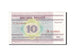 Banconote, Bielorussia, 10 Rublei, 2000, KM:23, 2000, BB+