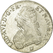 Coin, France, Louis XVI, Écu aux branches d'olivier, Ecu, 1790, Limoges