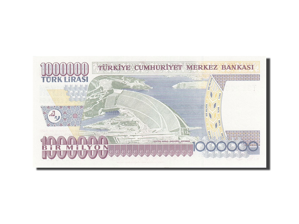 Geldschein, Türkei, 1,000,000 Lira, 1984-1997, 1995, KM:209, UNZ