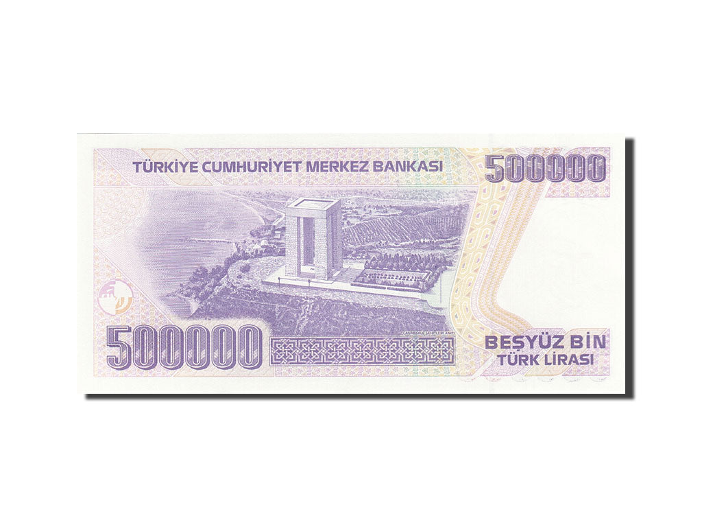 Banknote, Turkey, 500,000 Lira, 1984-1997, 1993, KM:208, UNC(65-70)