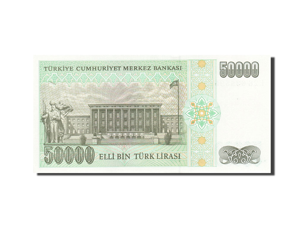 Geldschein, Türkei, 50,000 Lira, 1984-1997, 1995, KM:204, UNZ-