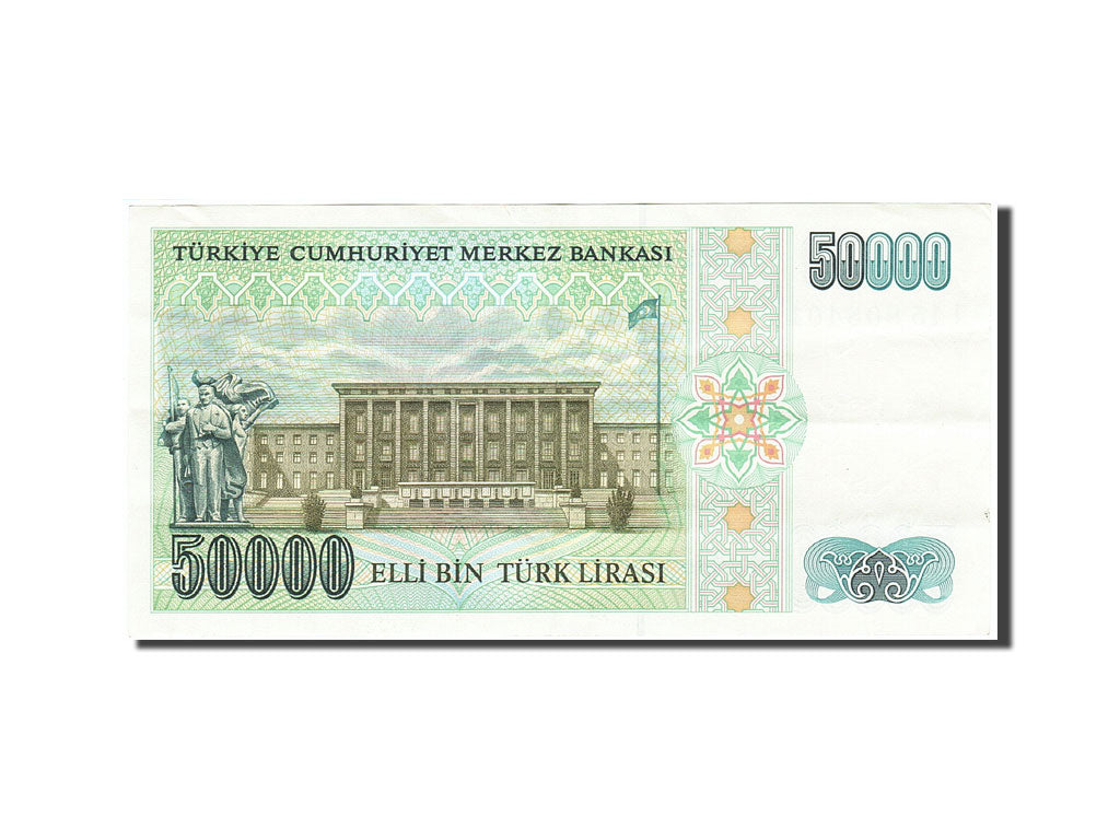 Geldschein, Türkei, 50,000 Lira, 1984-1997, 1995, KM:204, SS