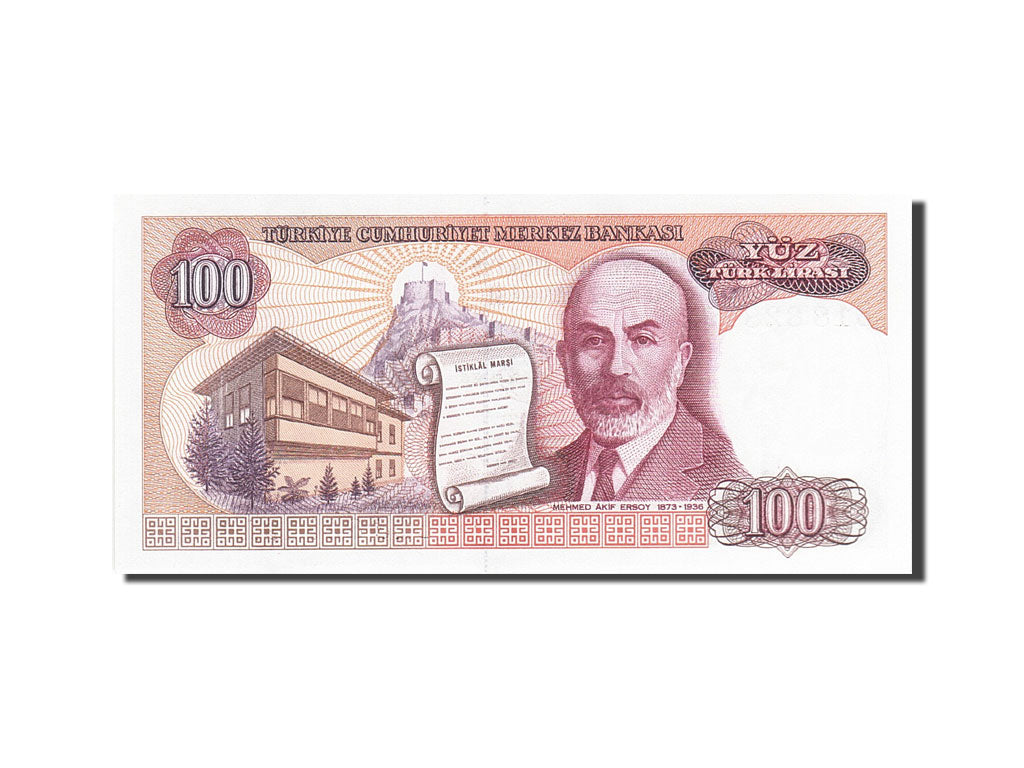Geldschein, Türkei, 100 Lira, 1984-1997, 1984, KM:194a, UNZ-