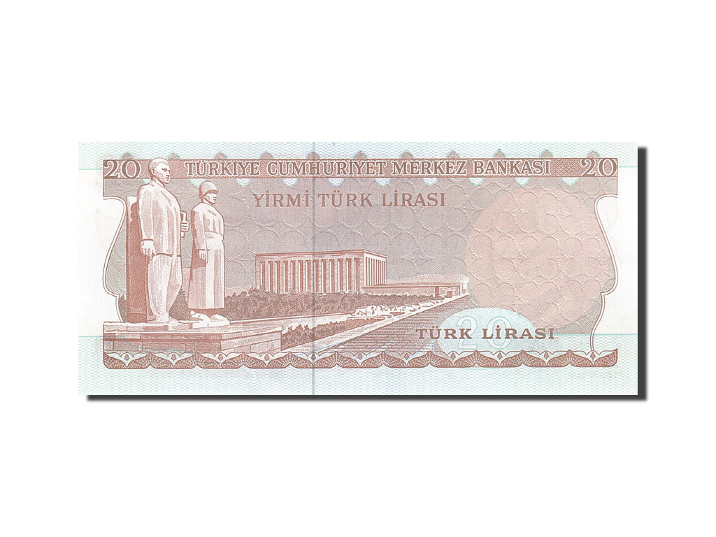 Billet, Turquie, 20 Lira, 1971-1982, 1974, KM:187a, NEUF