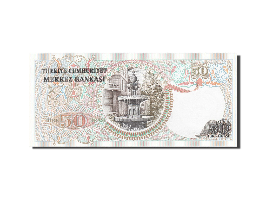 Geldschein, Türkei, 50 Lira, 1971-1982, 1976, KM:188, UNZ