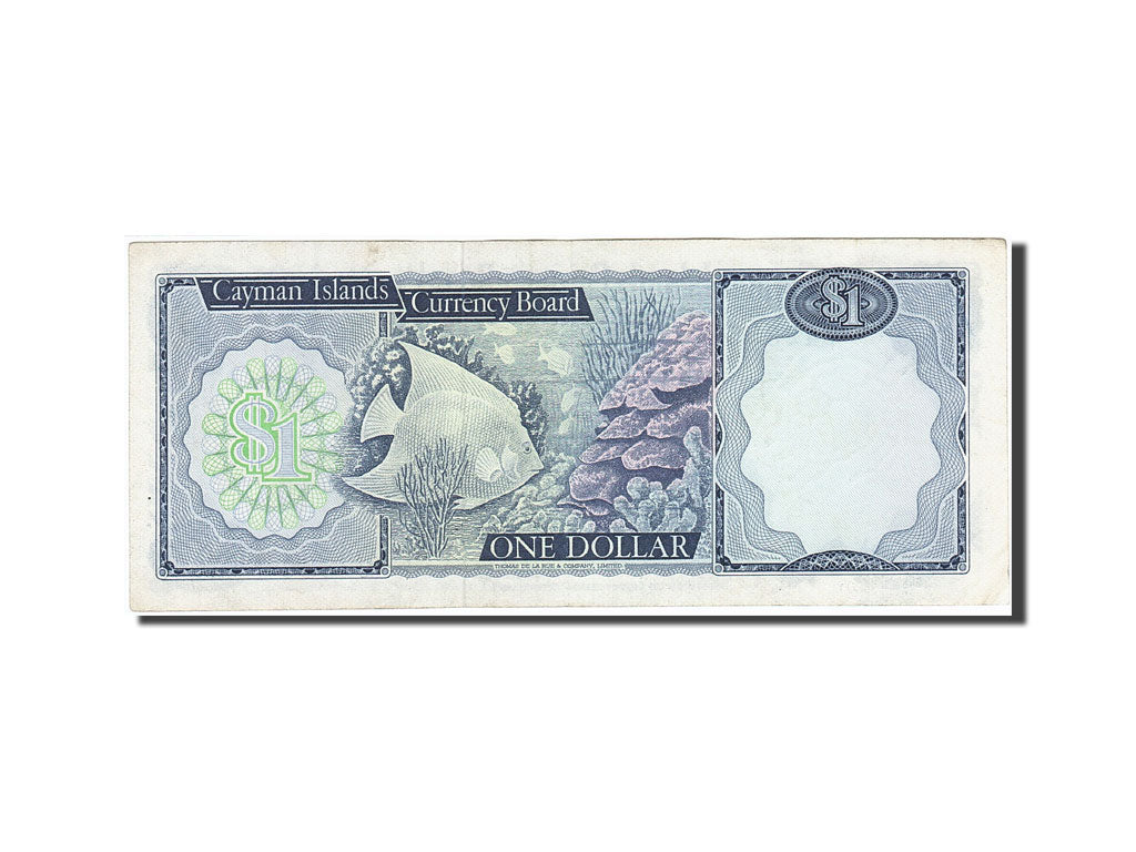 Billete, 1 Dollar, 1971, Islas Caimán, KM:1a, 1972, MBC