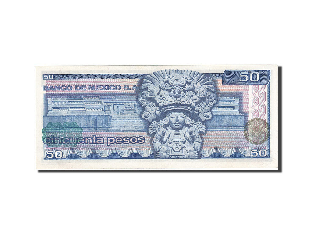 Banknote, Mexico, 50 Pesos, 1978-1980, 1978-07-05, KM:67a, AU(55-58)
