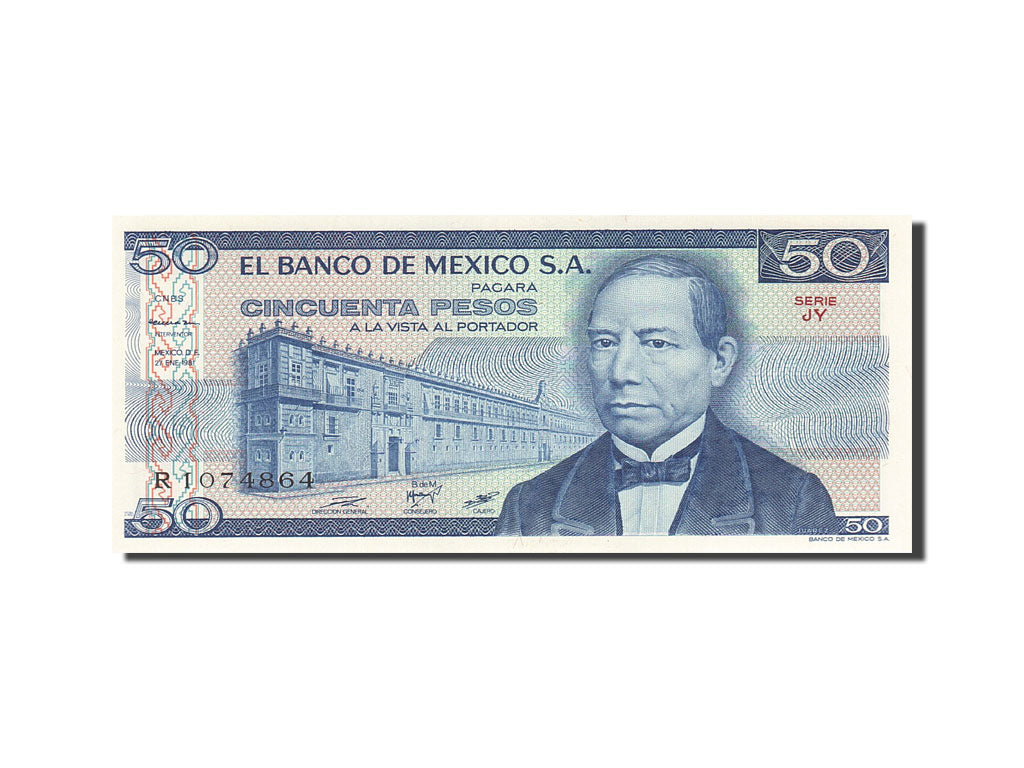 Banknote, Mexico, 50 Pesos, 1981, 1981-01-27, KM:73, UNC(65-70)
