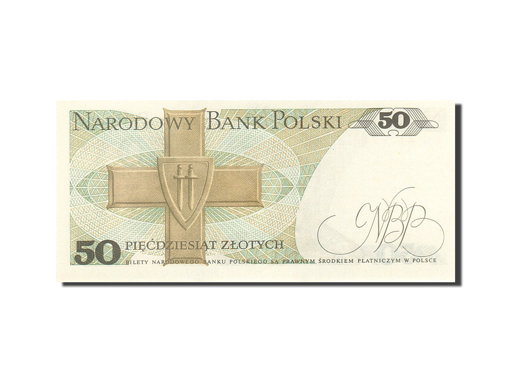 Banconote, Polonia, 50 Zlotych, 1974-1976, KM:142c, 1986-06-01, FDS