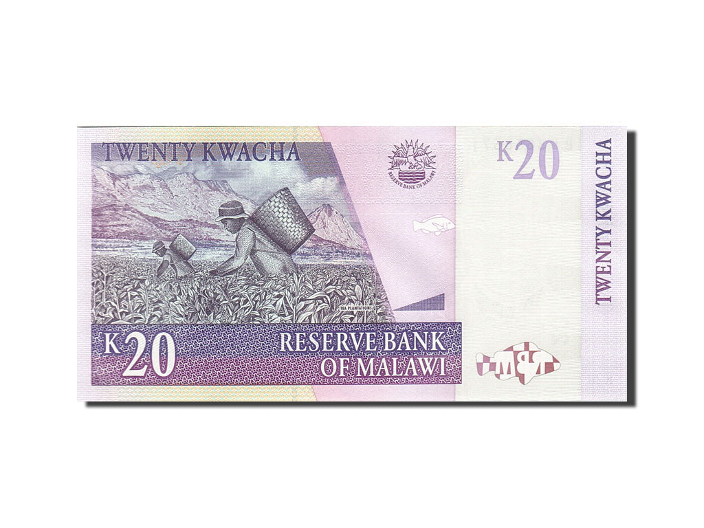 Billete, 20 Kwacha, 2004, Malawi, KM:52e, 2009-10-31, UNC