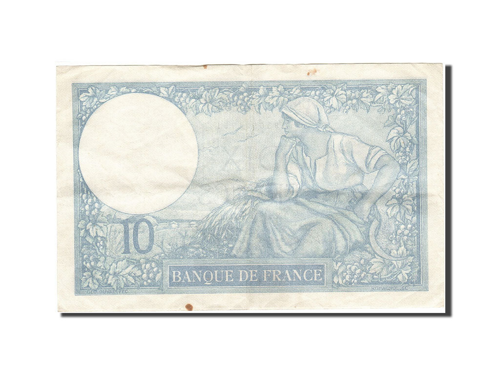 Biljet, Frankrijk, 10 Francs, 1937-1939, 1940-10-24, TTB+, KM:84
