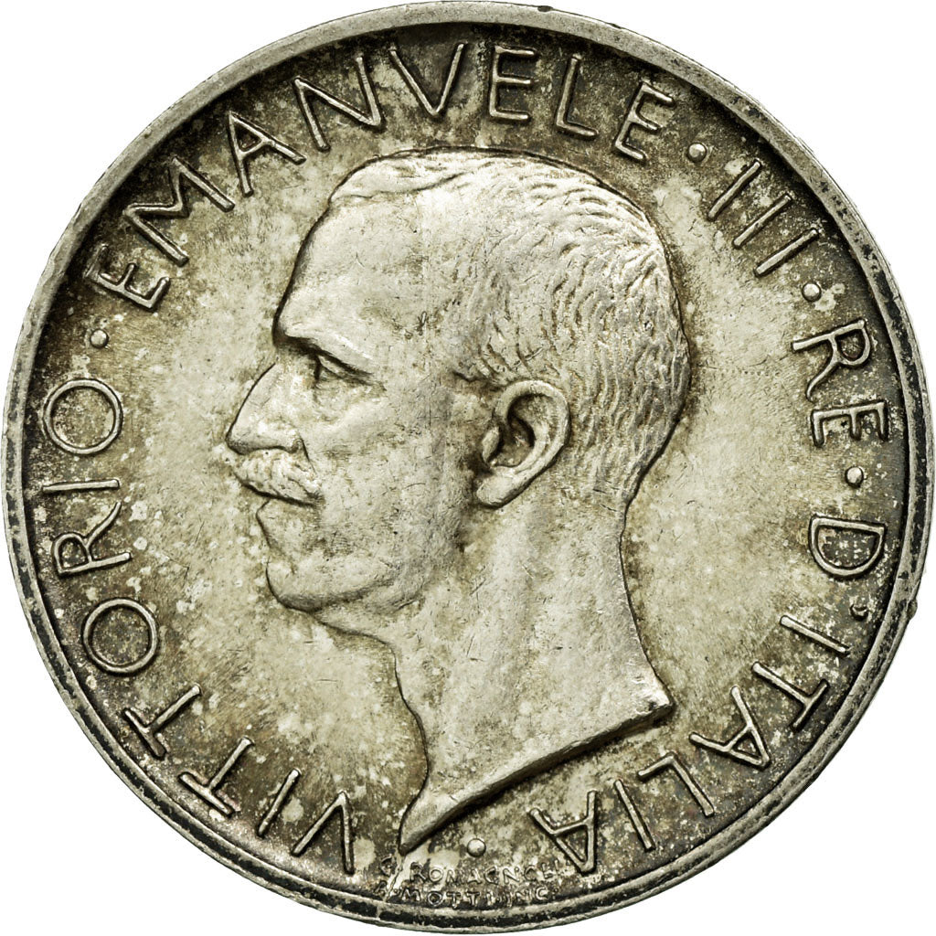 Monnaie, Italie, Vittorio Emanuele III, 5 Lire, 1930, Rome, SUP, Argent, KM:67.1