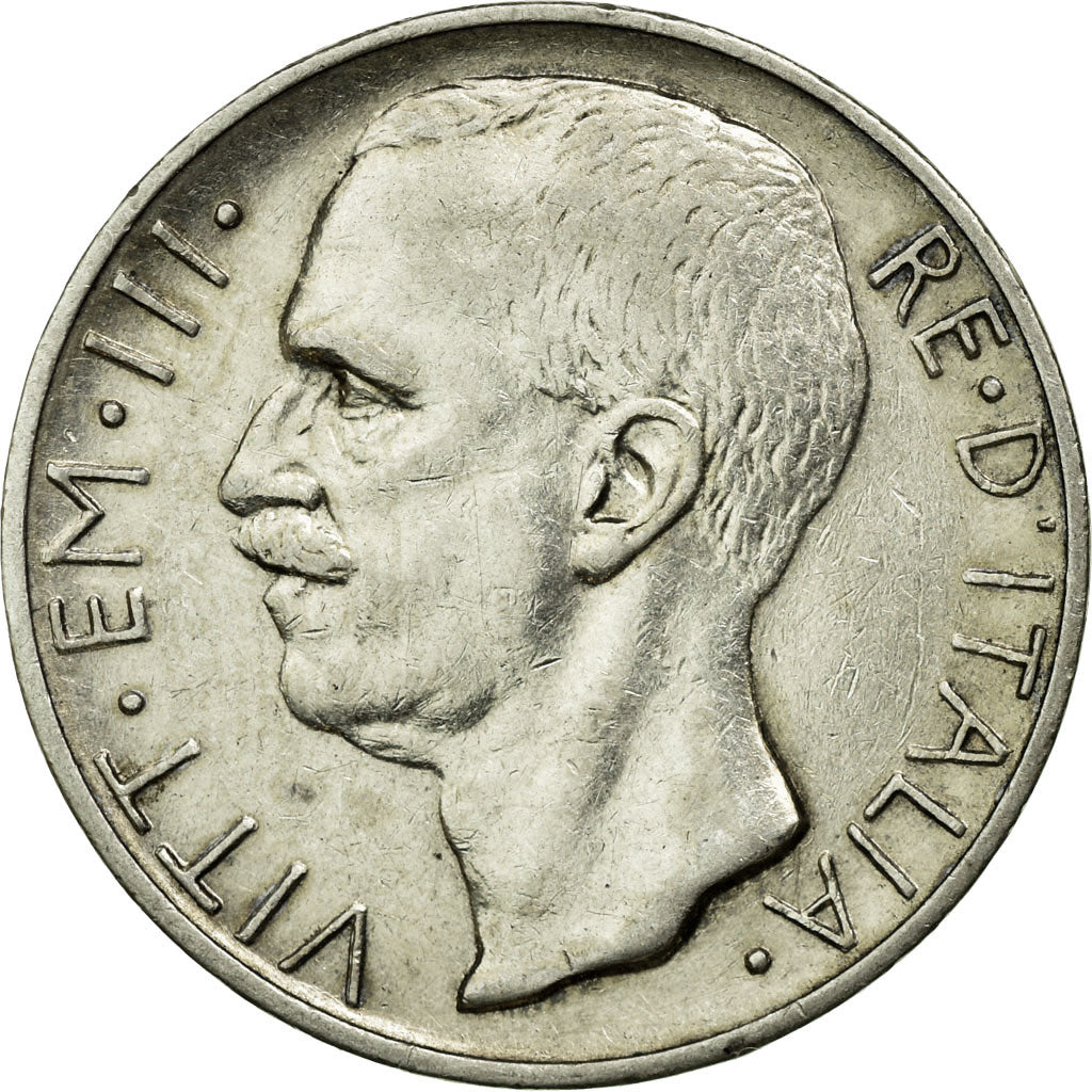 Monnaie, Italie, Vittorio Emanuele III, 10 Lire, 1927, Rome, TTB, Argent