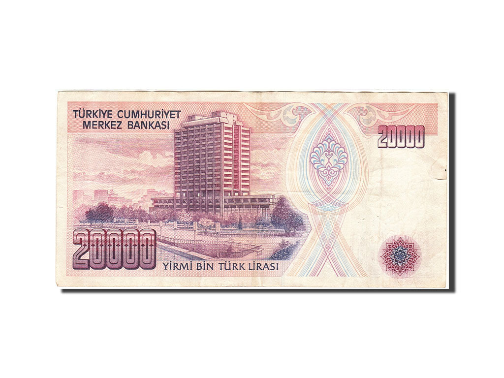 Geldschein, Türkei, 20,000 Lira, 1984-1997, 1988, KM:201, S