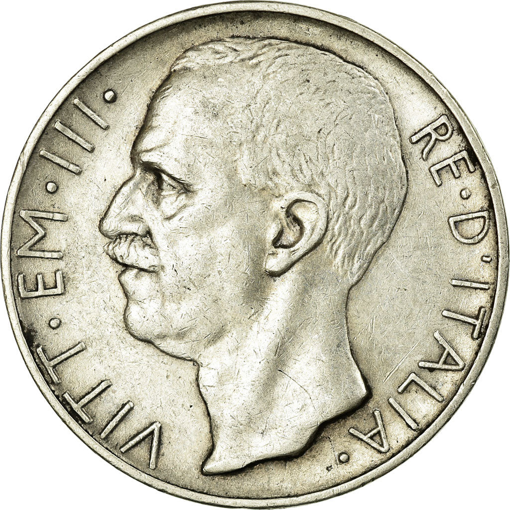 Monnaie, Italie, Vittorio Emanuele III, 10 Lire, 1928, Rome, TTB, Argent