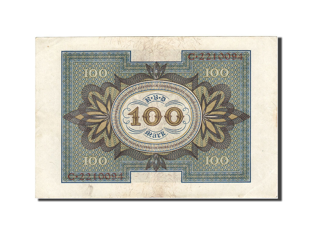 Biljet, Duitsland, 100 Mark, 1920, 1920-11-01, KM:69a, TTB+