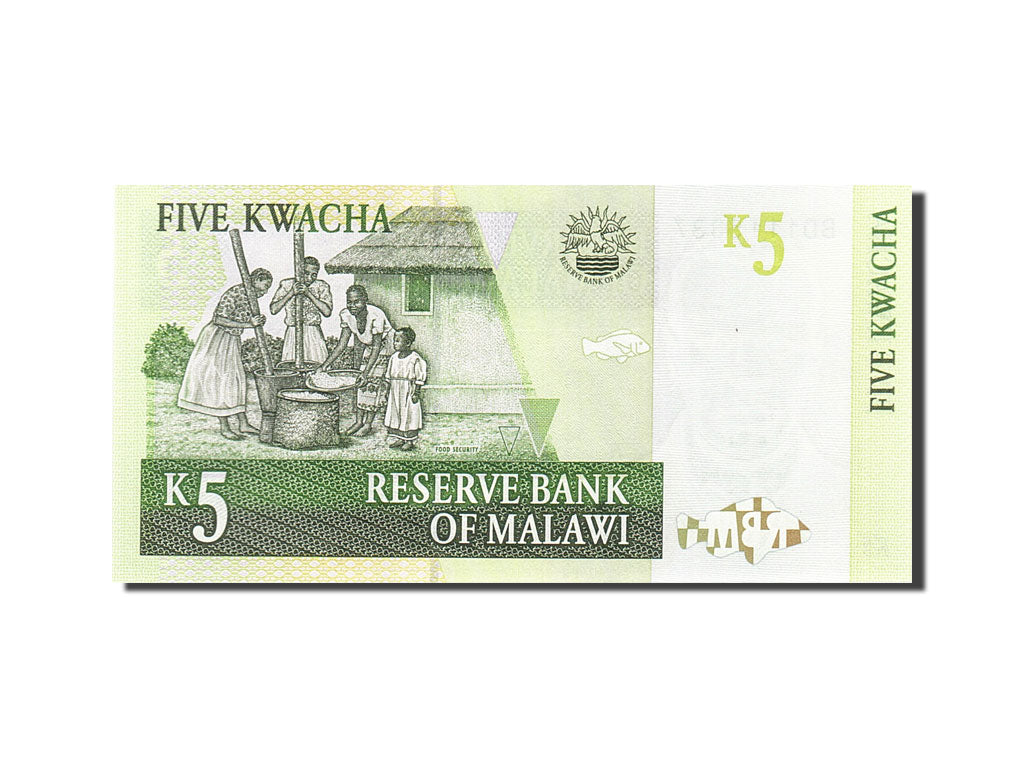 Billete, 5 Kwacha, 2005, Malawi, 2005-12-01, UNC