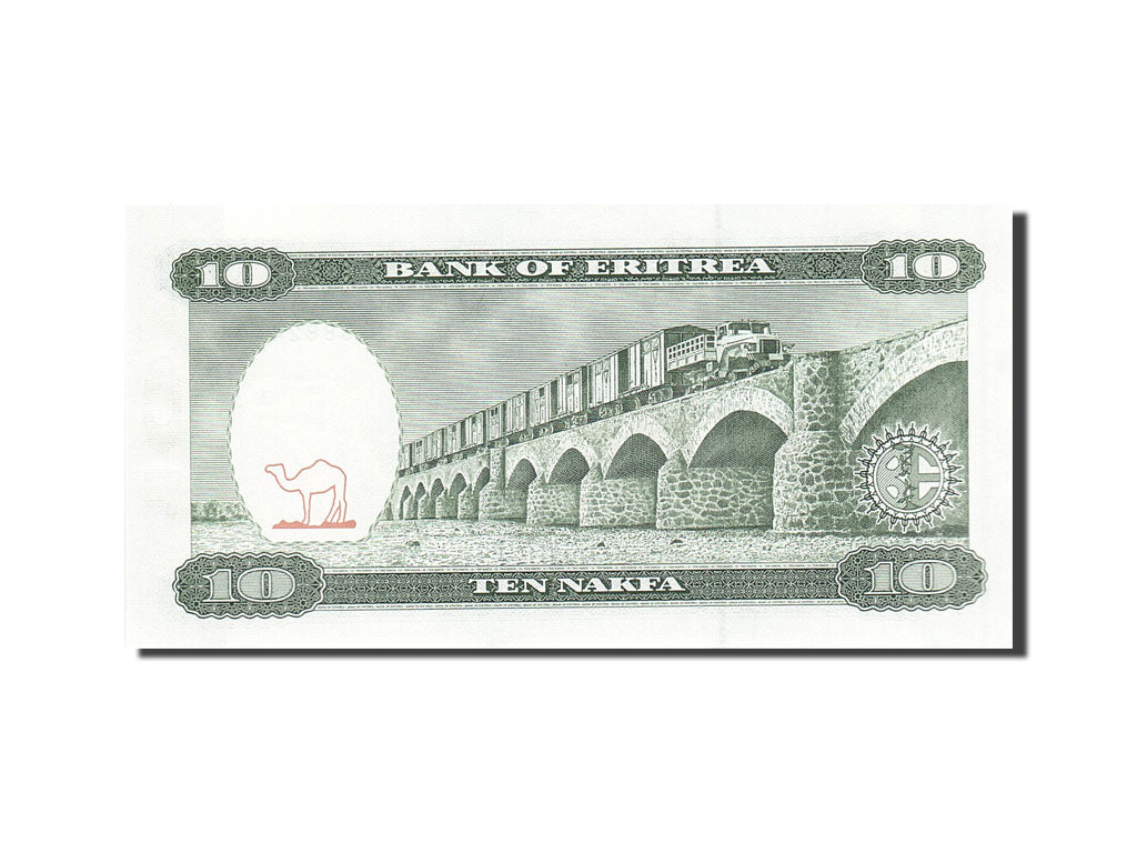 Banknote, Eritrea, 10 Nakfa, 1997, 1997-05-24, KM:3, UNC(65-70)