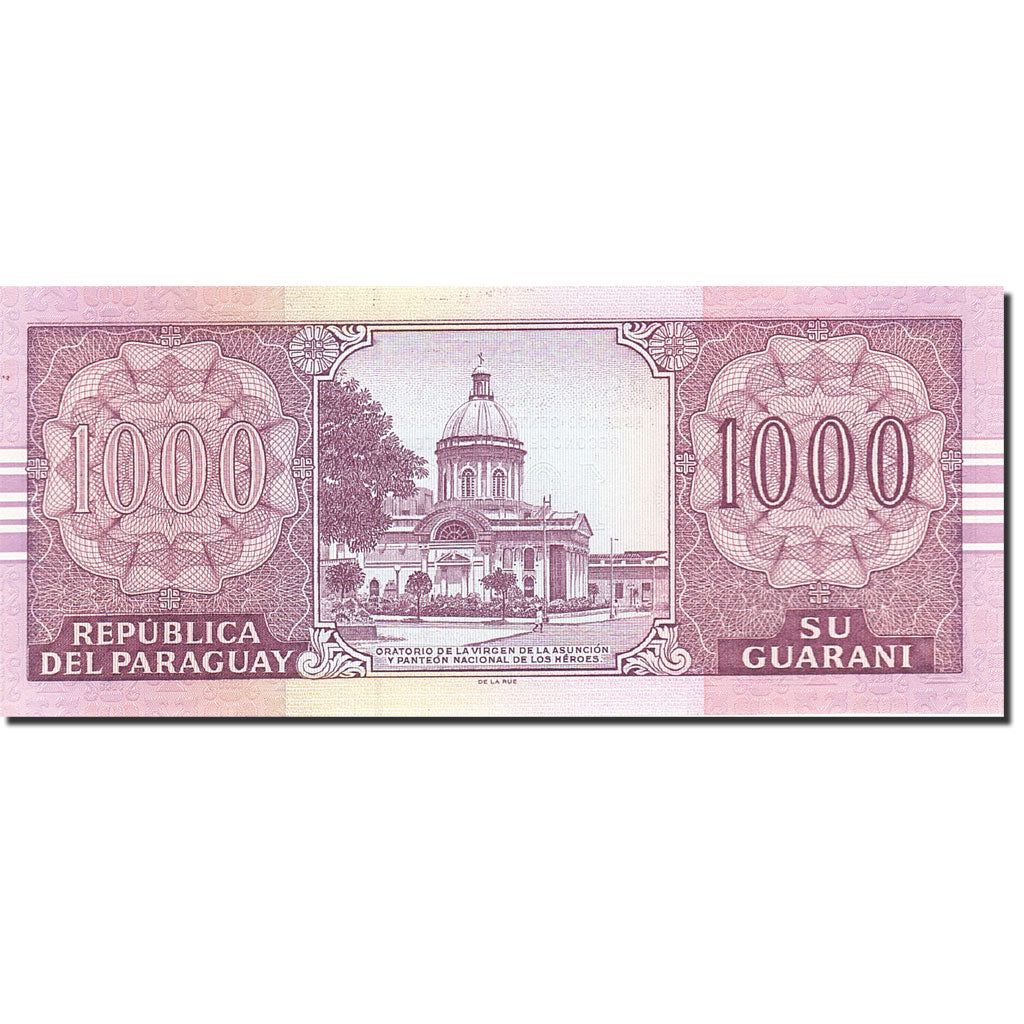Billete, 1000 Guaranies, 2004, Paraguay, KM:222b, 2005, UNC