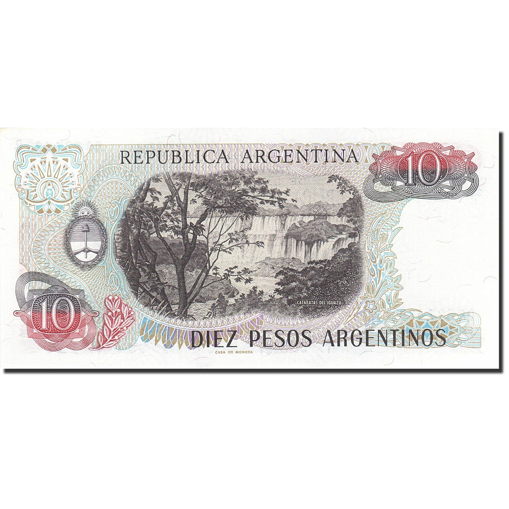 Banconote, Argentina, 10 Pesos Argentinos, 1983-1985, KM:313a, Undated