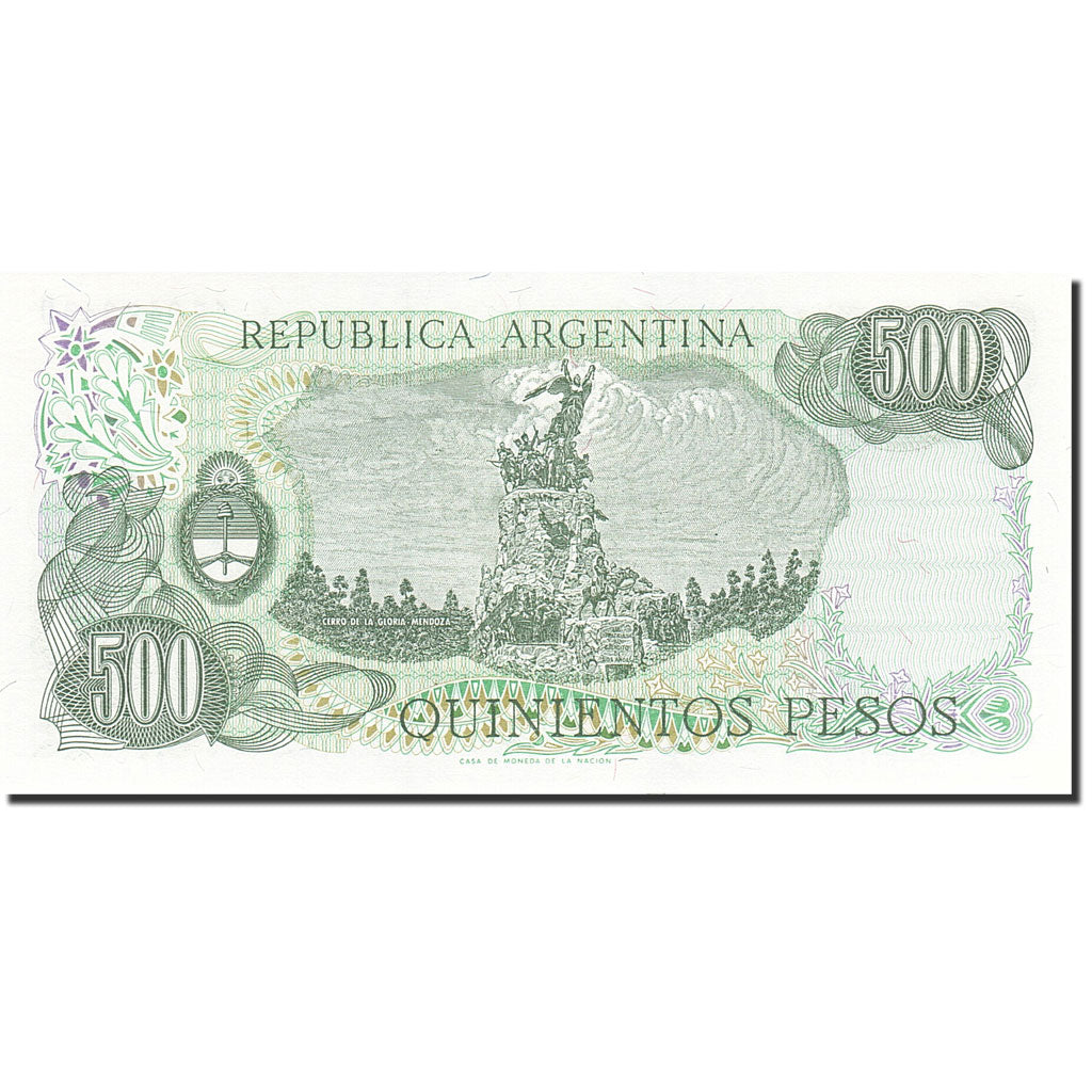 Banconote, Argentina, 500 Pesos, 1976-1983, KM:303c, Undated (1977-1982), FDS