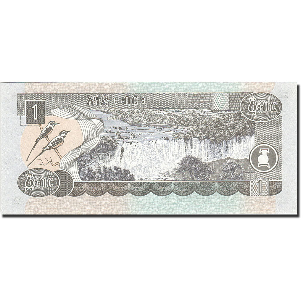 Billet, Éthiopie, 1 Birr, 1989, 1998-2006, KM:46d, NEUF