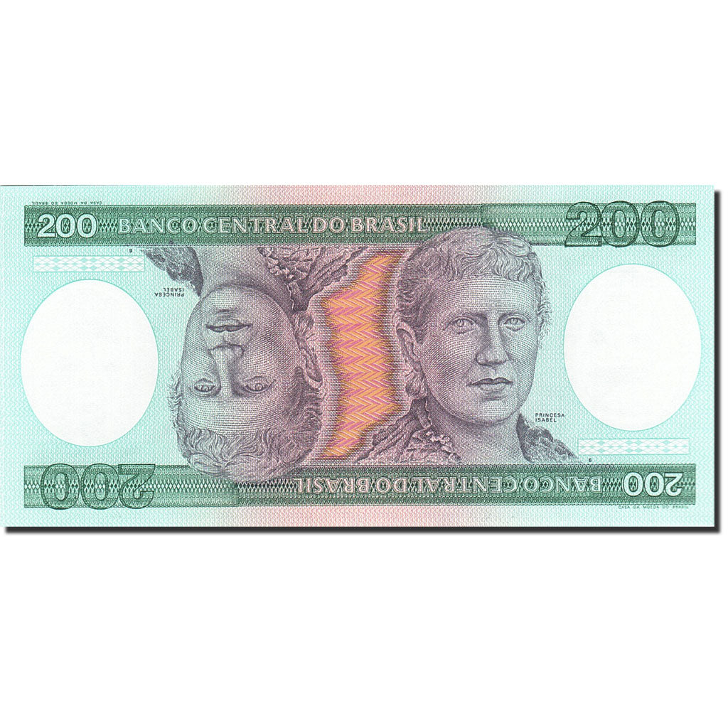 Banknote, Brazil, 200 Cruzeiros, 1981-1985, Undated (1981-1984), KM:199b