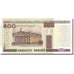 Banconote, Bielorussia, 500 Rublei, 2000, KM:27A, 2000, SPL-