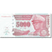 Billete, 5000 Nouveaux Zaïres, 1994-1996, Zaire, KM:68a, 1995-01-30, UNC