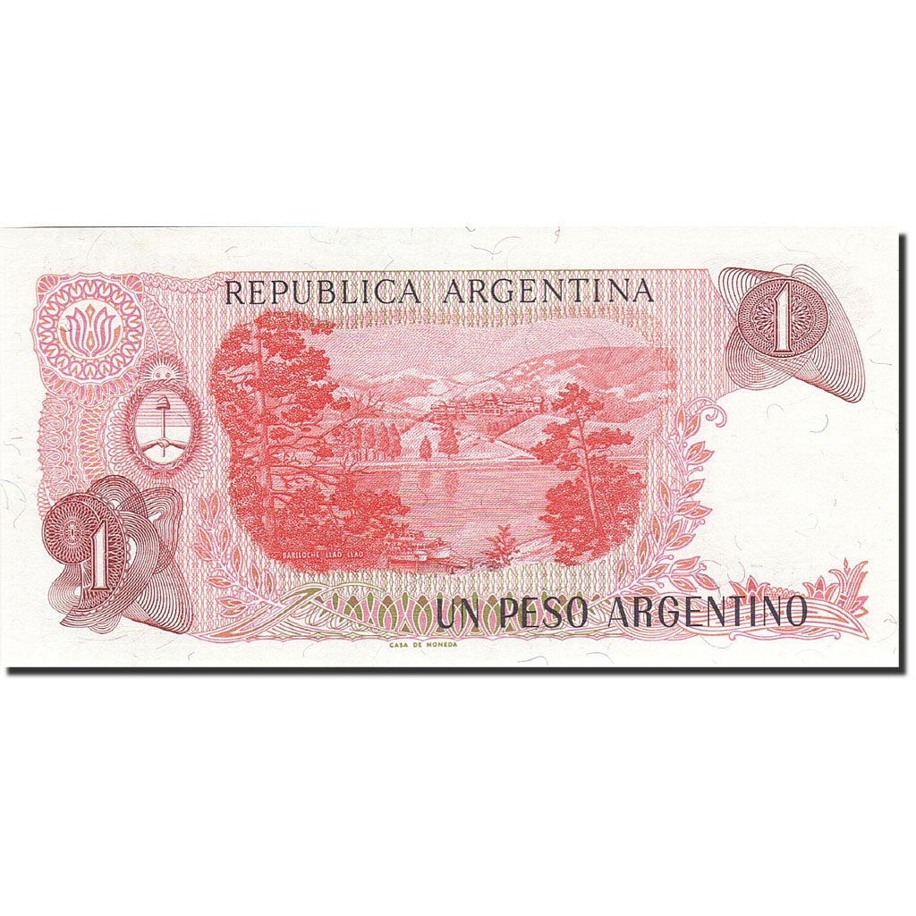 Billete, 1 Peso Argentino, 1983-1985, Argentina, KM:311a, Undated (1983-1984)
