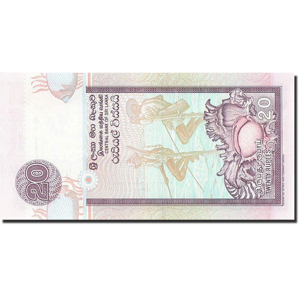 Billet, Sri Lanka, 20 Rupees, 2001, 2006-03-07, KM:116e, NEUF