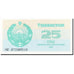 Banknote, Uzbekistan, 25 Sum, 1992-1993, 1992, KM:65a, UNC(65-70)