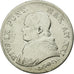 Moneda, Estados italianos, PAPAL STATES, Pius IX, Lira, 1866, Roma, BC+, Plata