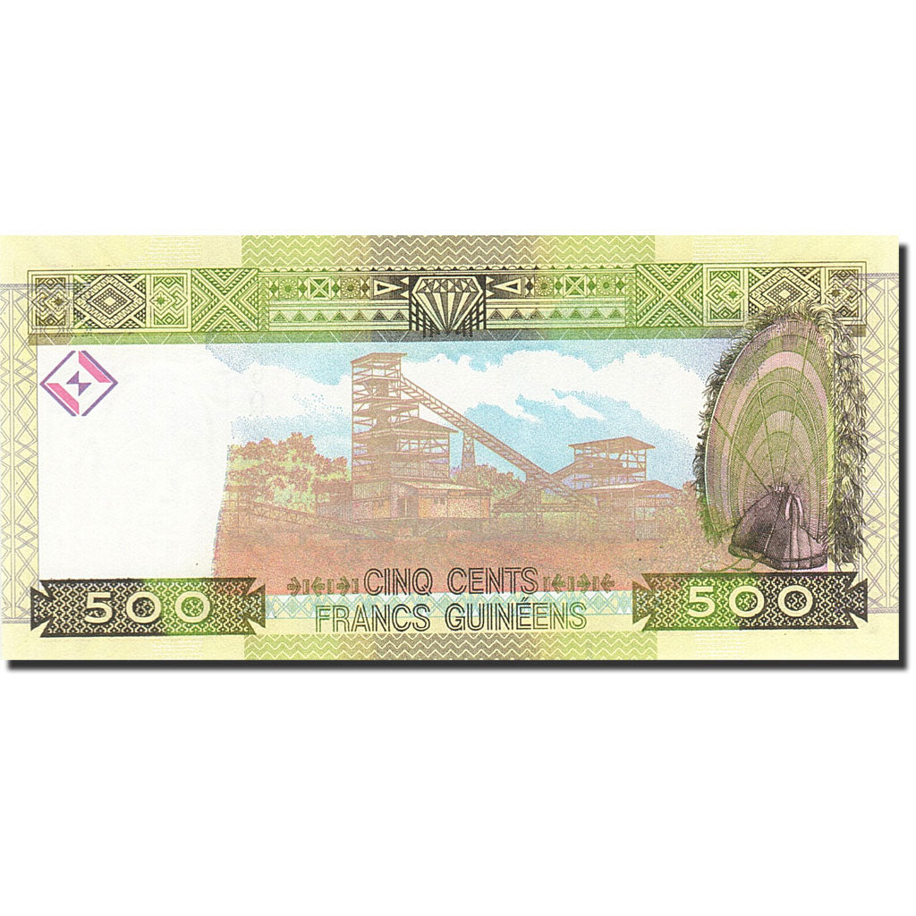 Banconote, Guinea, 500 Francs, 2006-2007, KM:39a, 2006, FDS