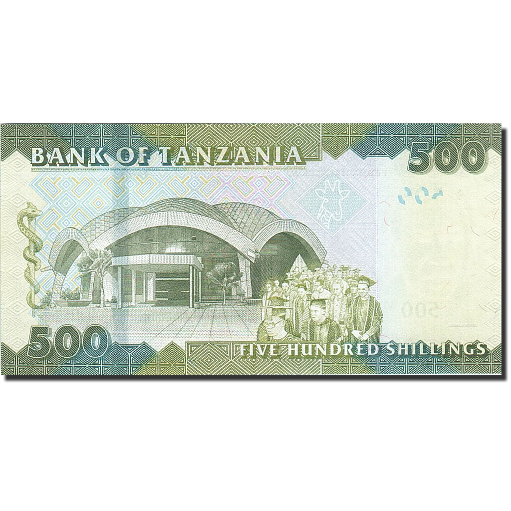 Billet, Tanzania, 500 Shilingi, 2010, Undated (2010), KM:40, NEUF